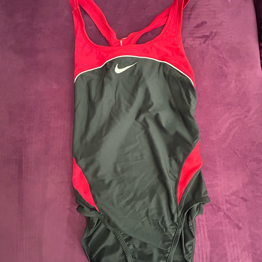 Nike Women's One Piece in Red and Black